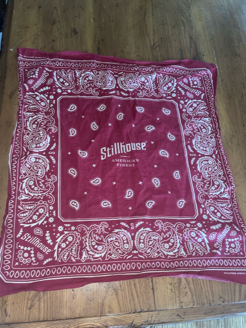 Stillhouse Red Paisley Bandana